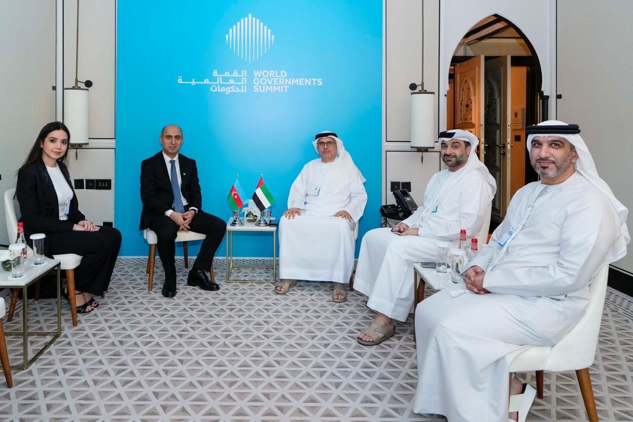 Elm və təhsil naziri BƏƏ-də bir sıra görüşlər keçirdi - FOTOLAR